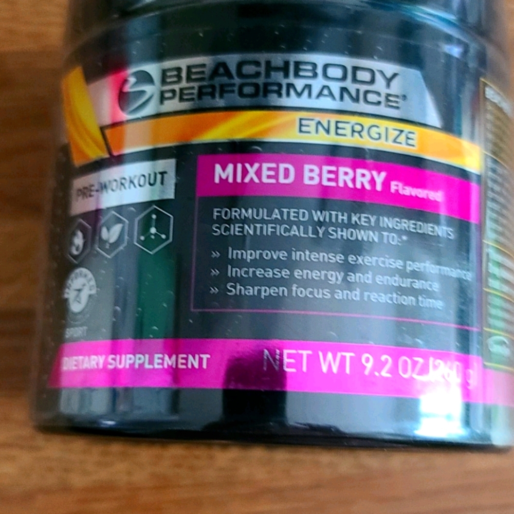 Beachbody energize mixed berry